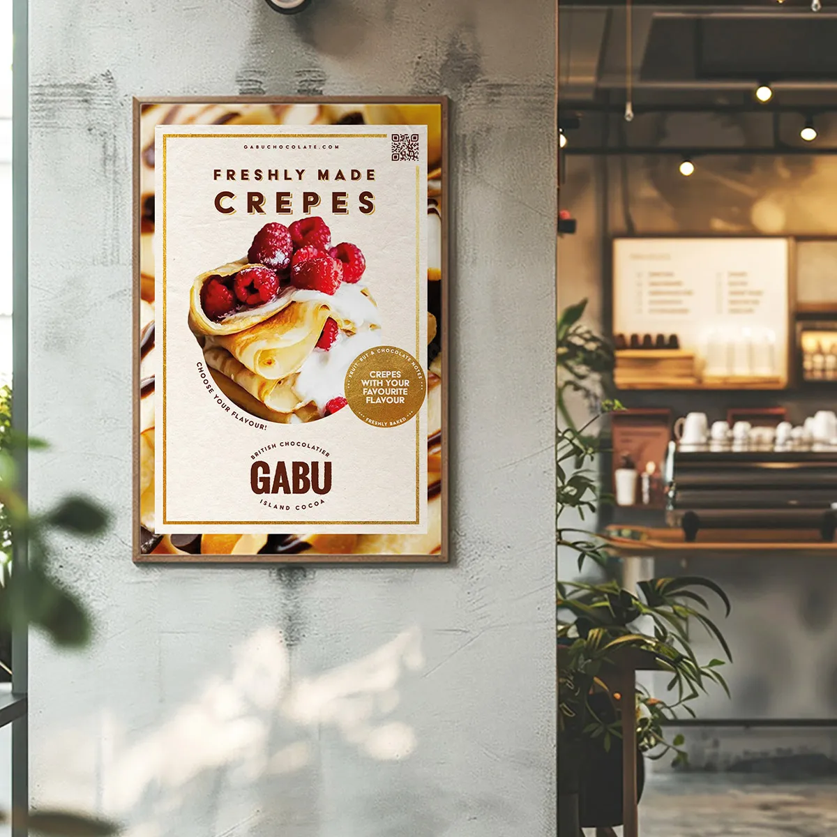 GABU Crepes Poster