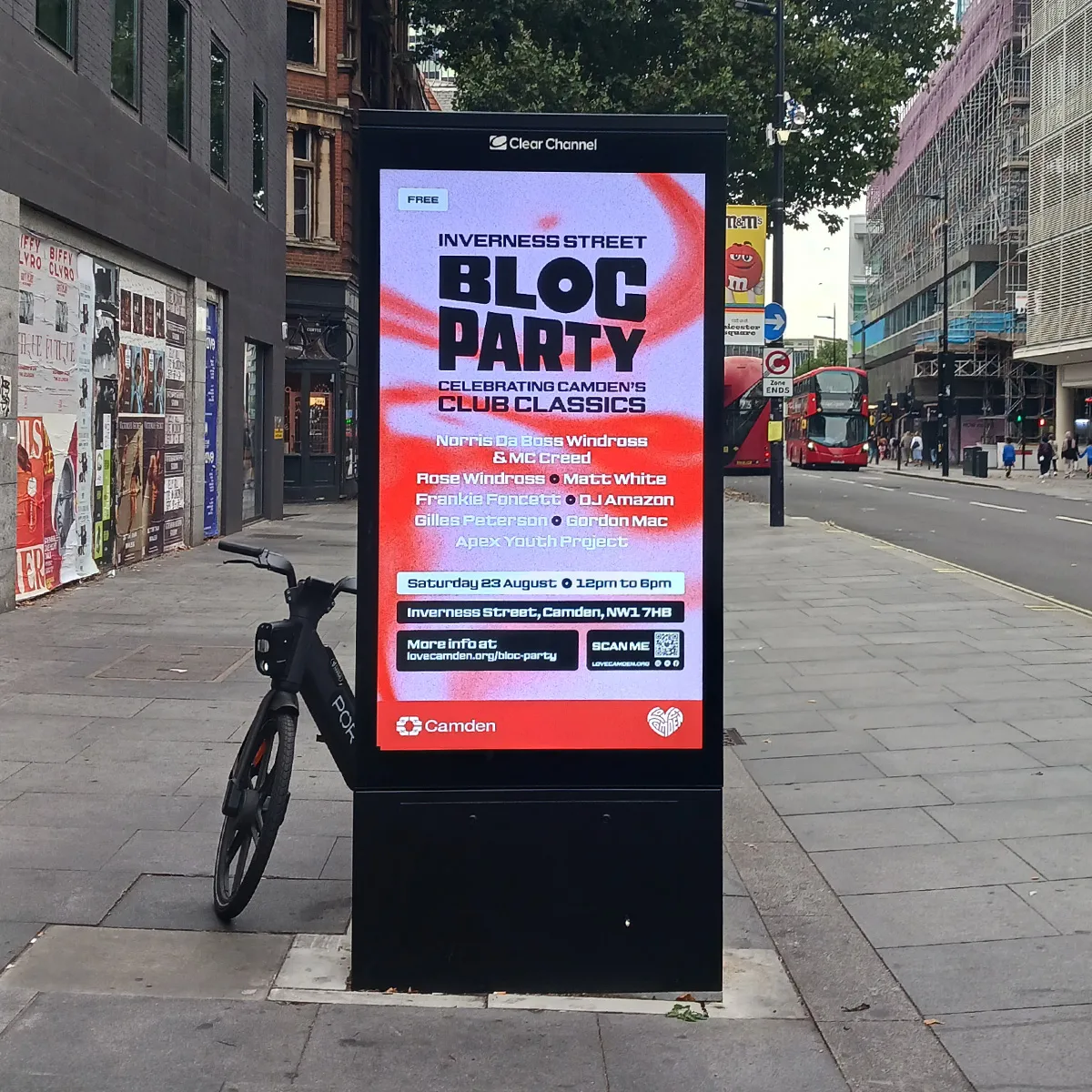 Bloc Party Digital Screen Poster